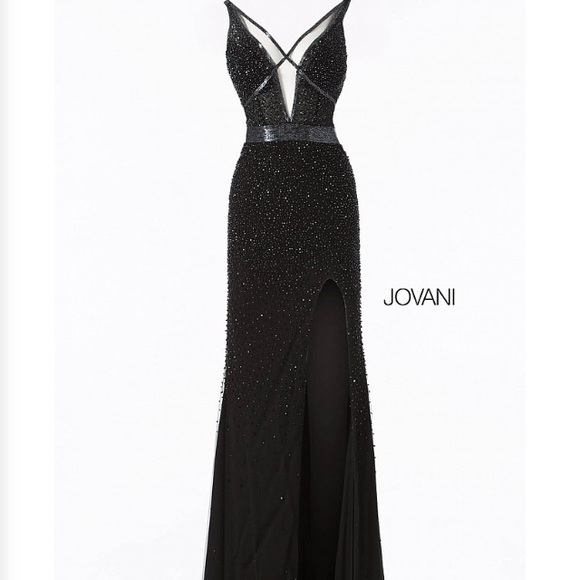 jovani black gown